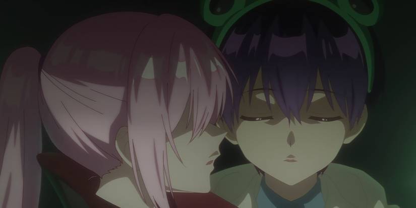 Shikimori Nearly Kisses Izumi - Shikimori's Not Just a Cutie Episode 12