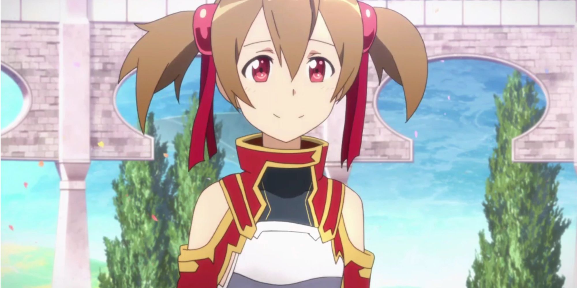 Silica from Sword Art Online Brown Hair Pigtails
