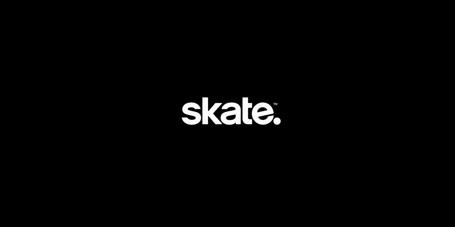 skate 3 logo black