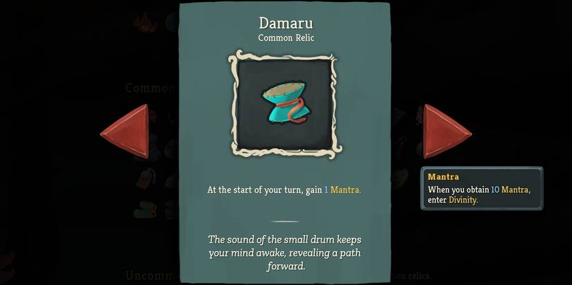 Slay the Spire Damaru Relic