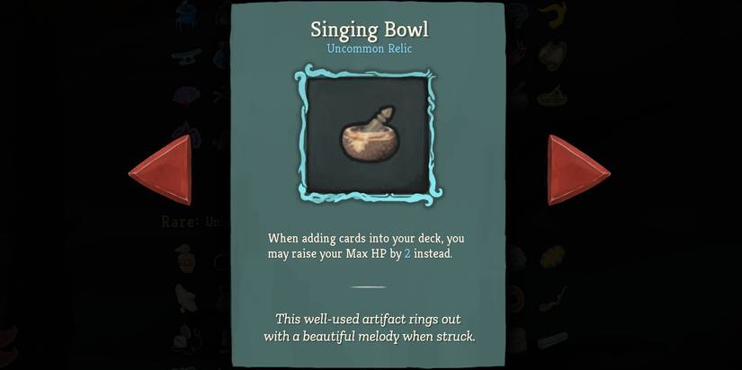 Slay the Spire Singing Bowl Relic