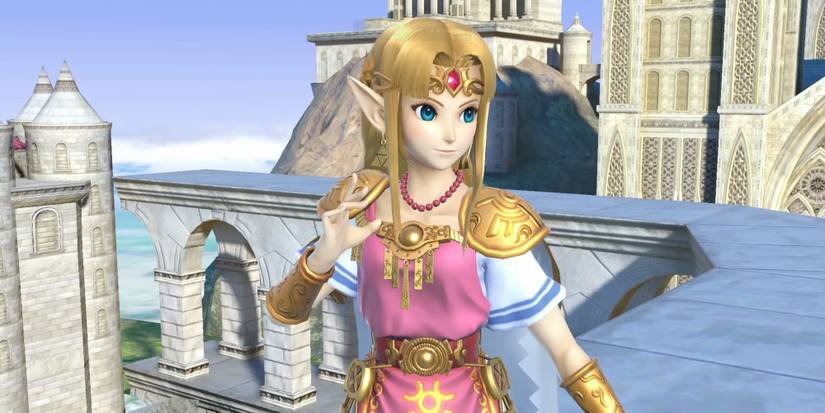 Smash Bros Ultimate Zelda
