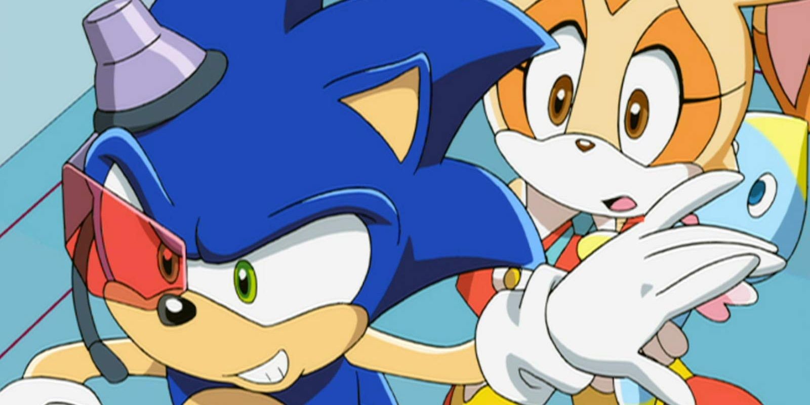 Sonic and Cream in Sonic X