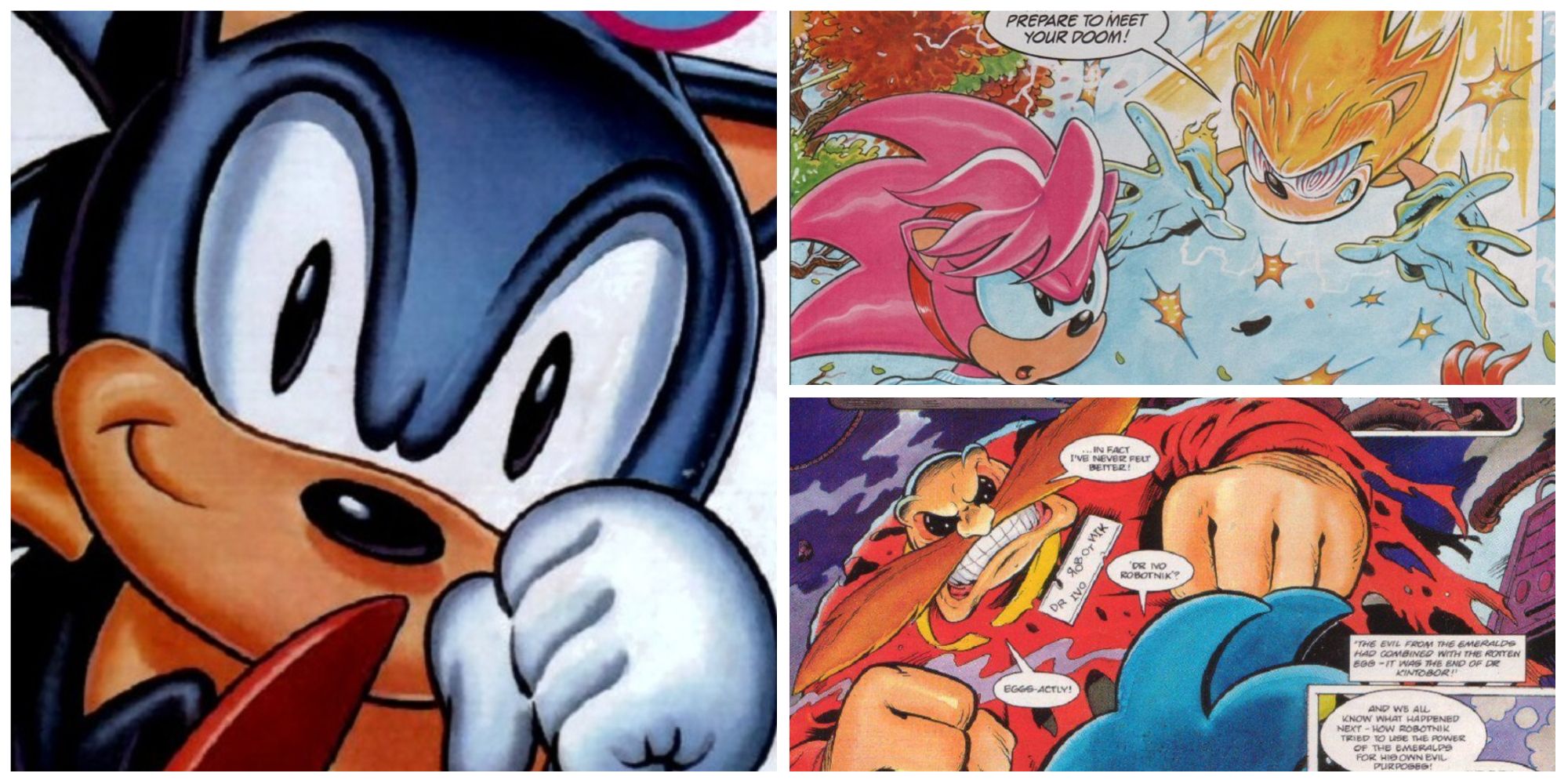 Fleetway Super Sonic  Sonic, Sonic adventure, Comic character