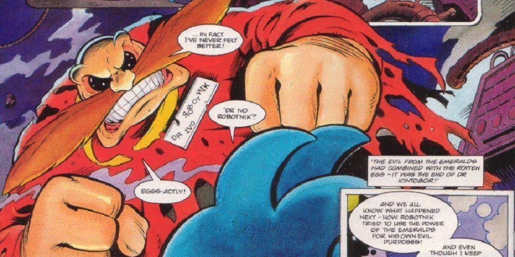 Sonic the Comic- Dr Robotnik 