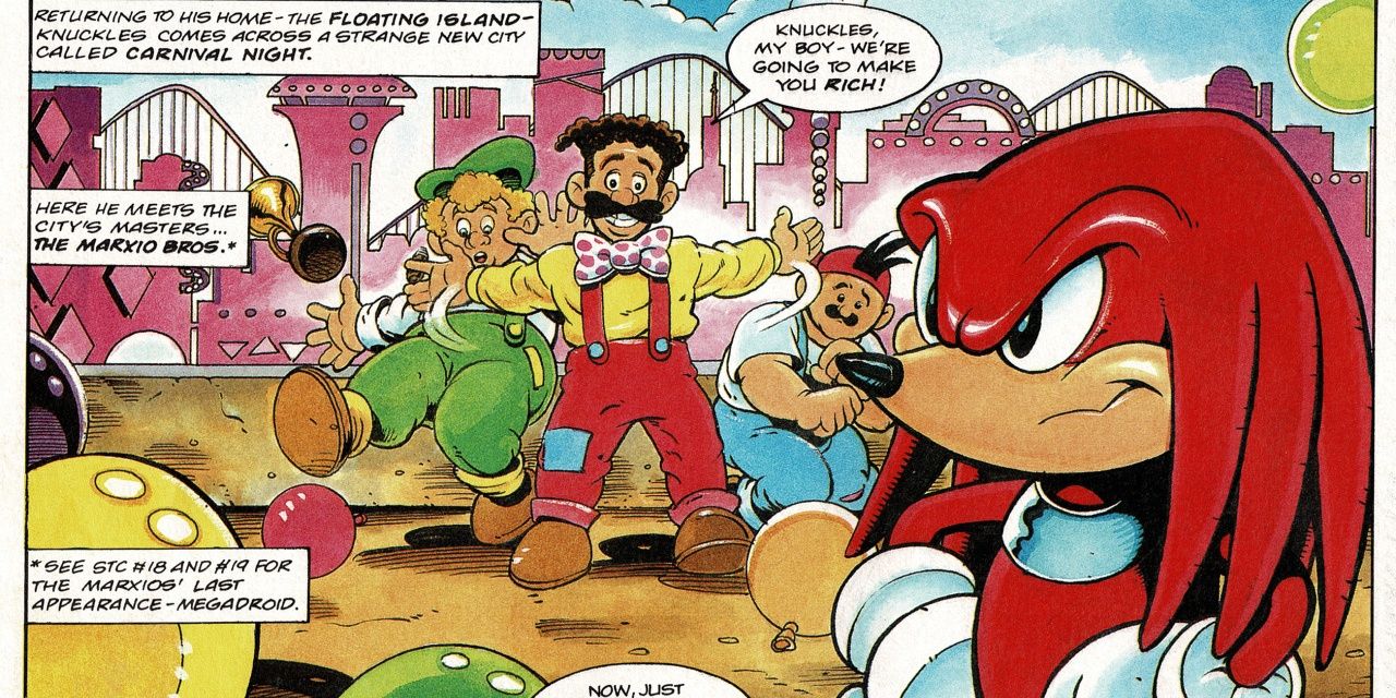 Sonic the Comic- Marxio Bros 