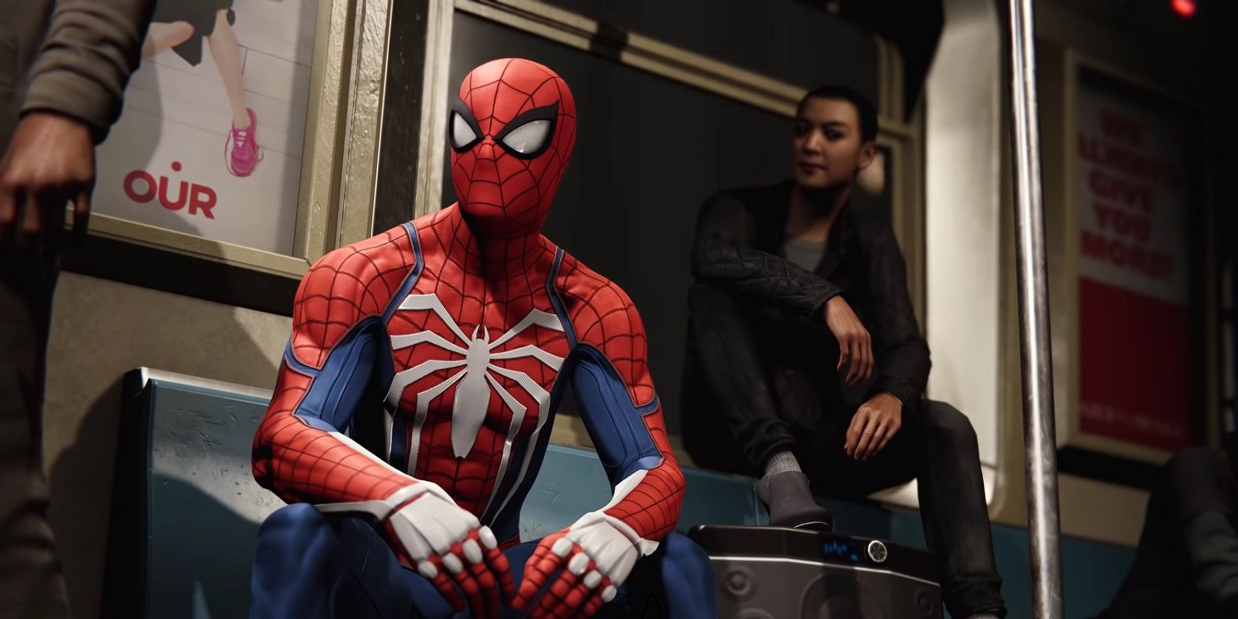 Spider-Man subway