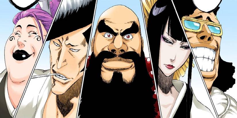 Squad Zero making their first appearance in the Bleach manga