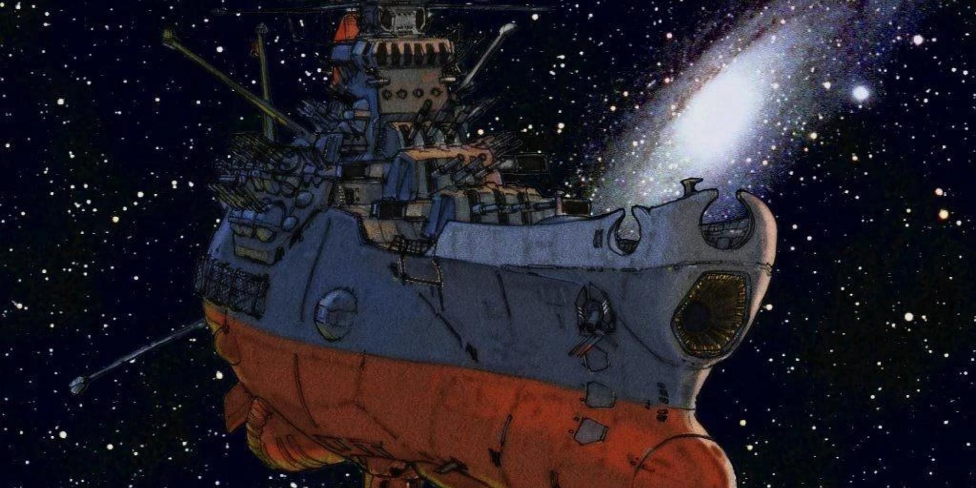 Yamato spaceship in Space Battleship Yamato