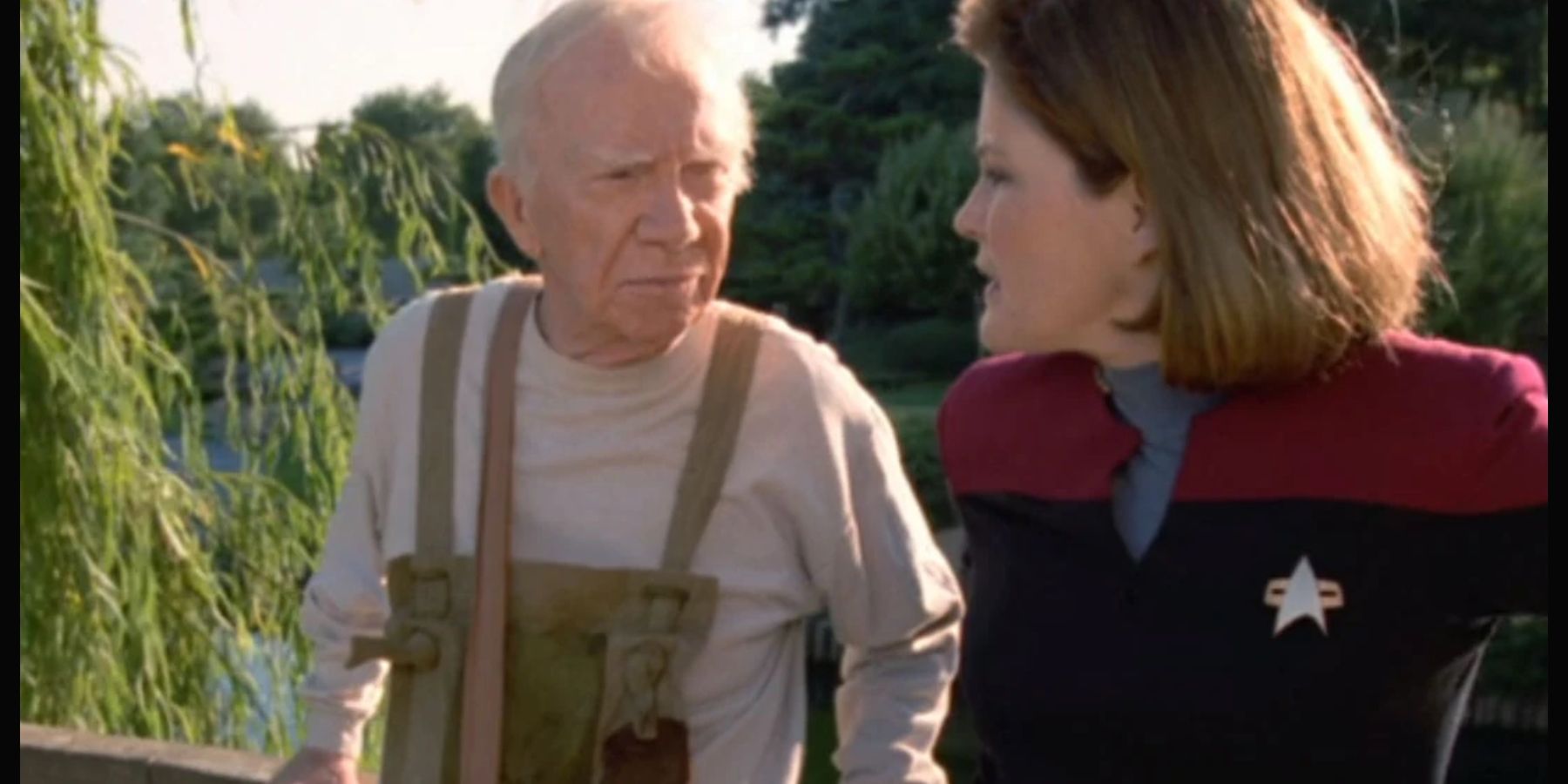 Star Trek Boothby and Janeway