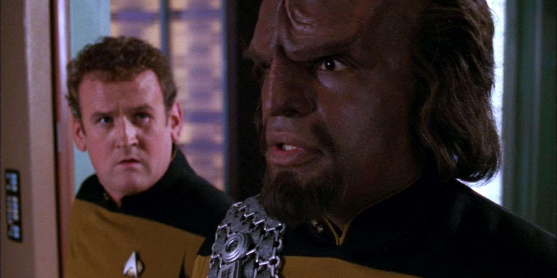 Star Trek miles and worf