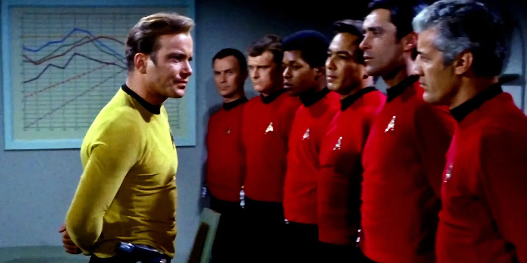 Star Trek: Debunking The Red Shirt Myth