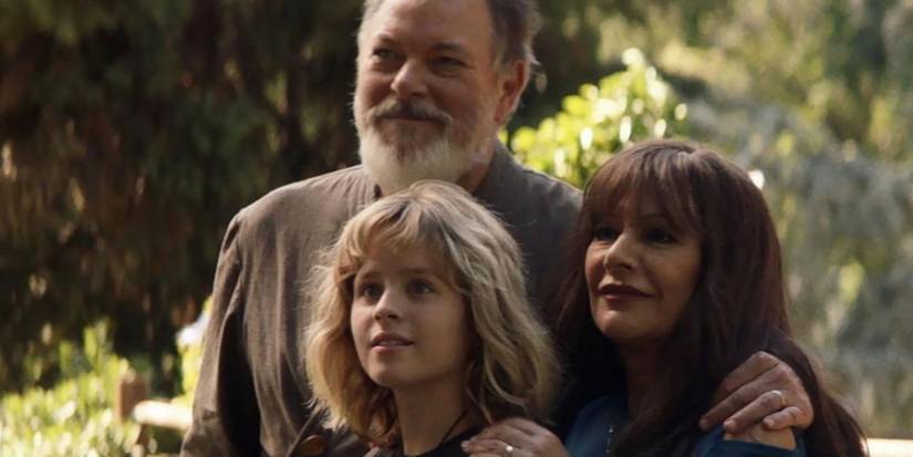 Star Trek troi and Riker and Kestra