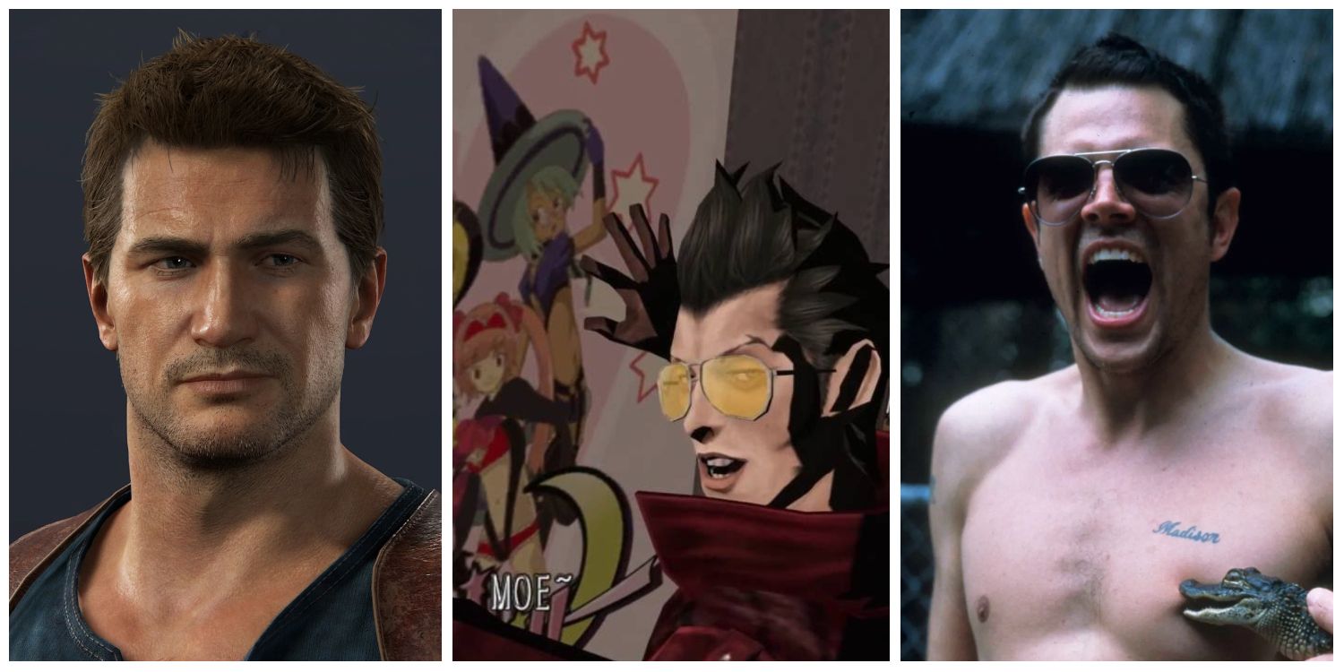 Strange Game Inspirations — Nathan Drake Travis Touchdown Johnny Knoxville Moviestore — Фото: Moviestore.