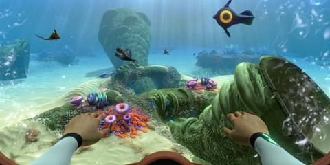 underwater world in Subnautica