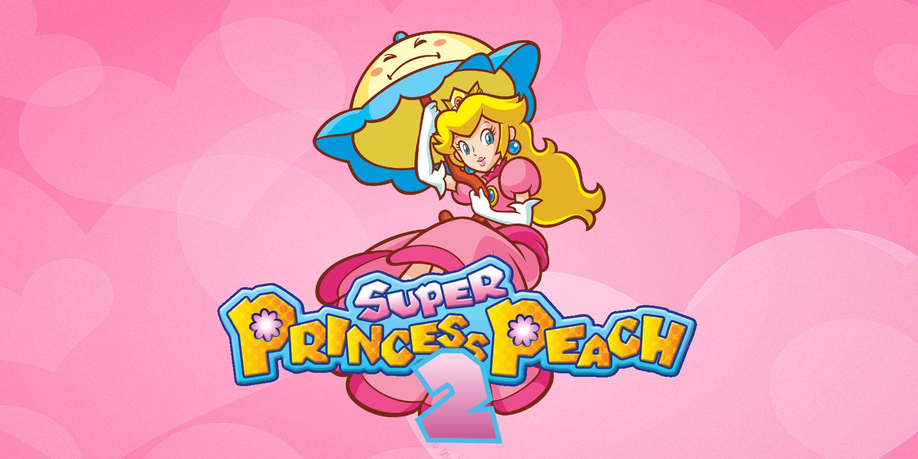 Mock up logo for Super Princess Peach 2