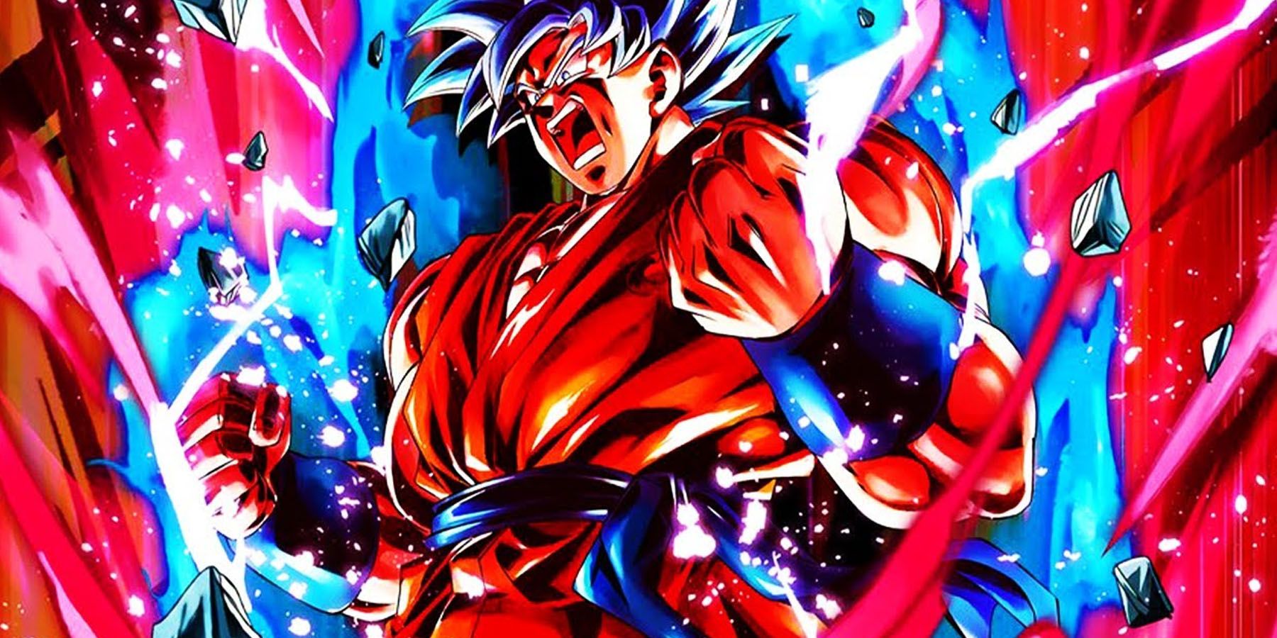 Super Saiyan God SS Kaioken Goku