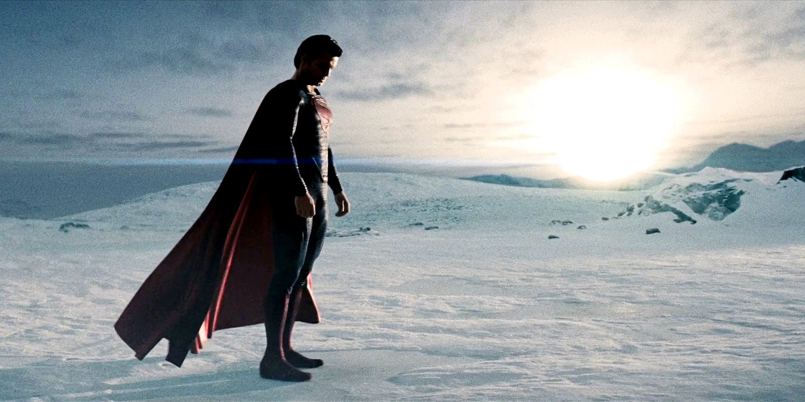 Superman in Man of Steel