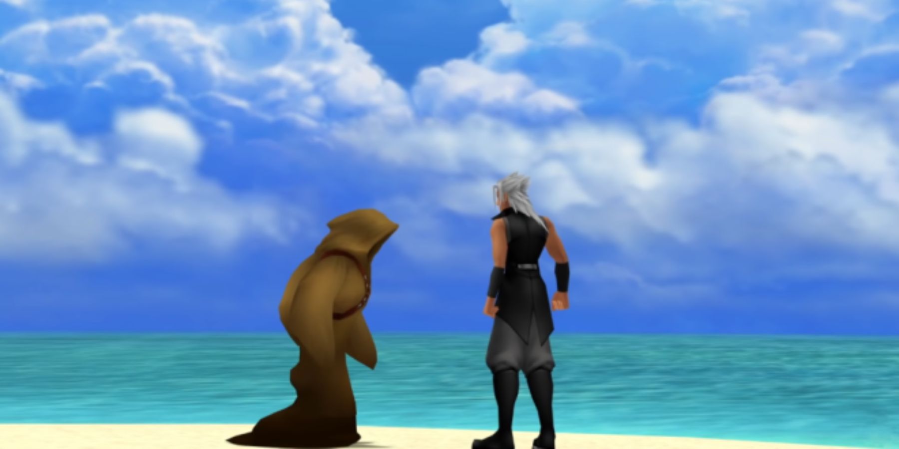 Ansem's heart and Young Xehanort in KH DDD
