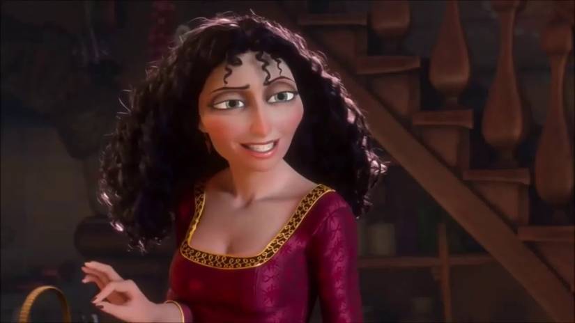 Gothel in Tangled