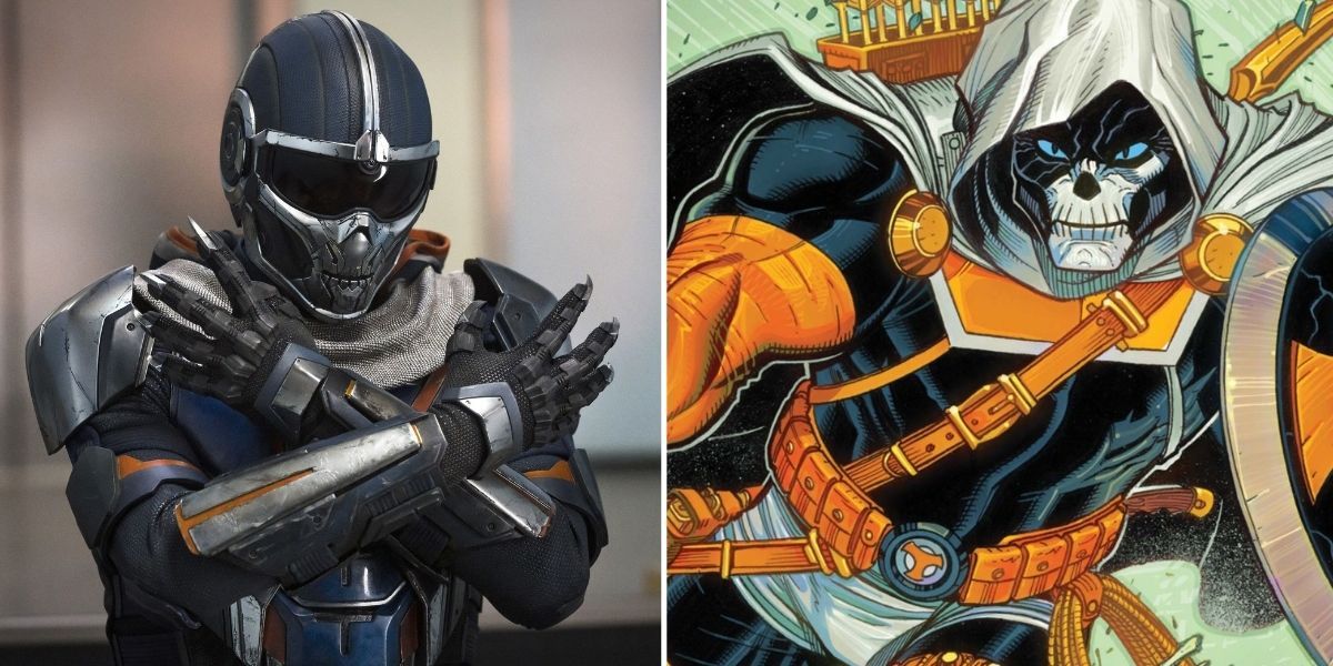 Taskmaster MCU vs Comics design