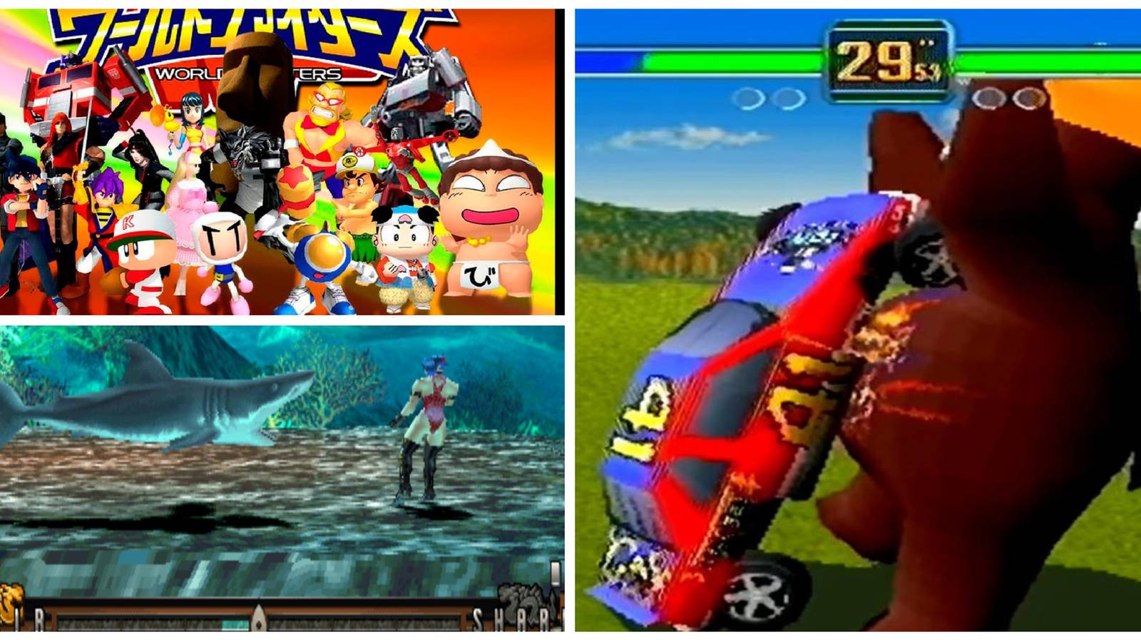 Weirdest Fighting Games- DreamMix TV Fighting Layer Fighters Megamix