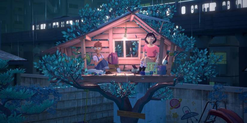 Arina and Frendt in The Gardens Between