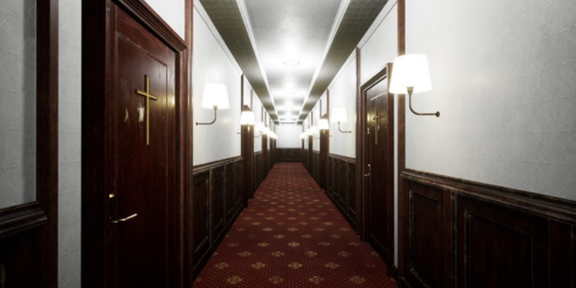 corridor in The Hotel 