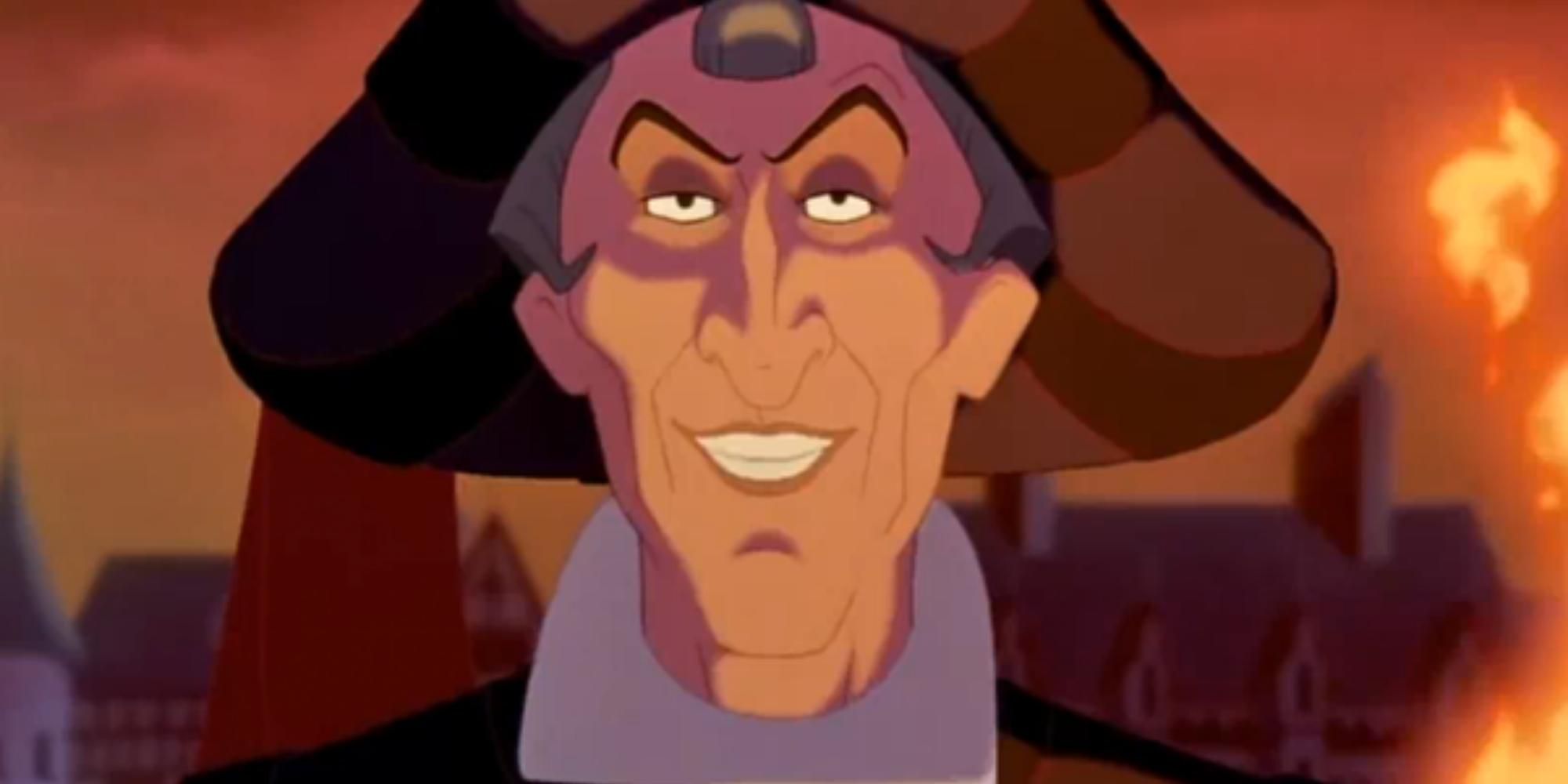 Judge Claude Frollo in The Hunchback of Notre Dame