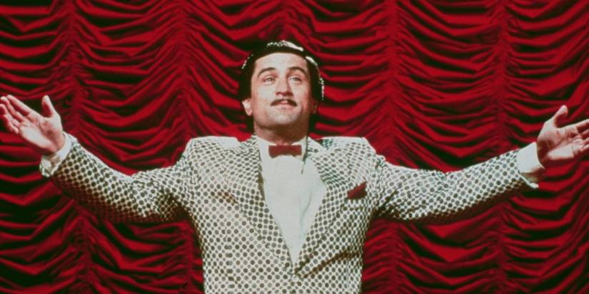 Robert De Niro as Rupert Pupkin in The King Of Comedy