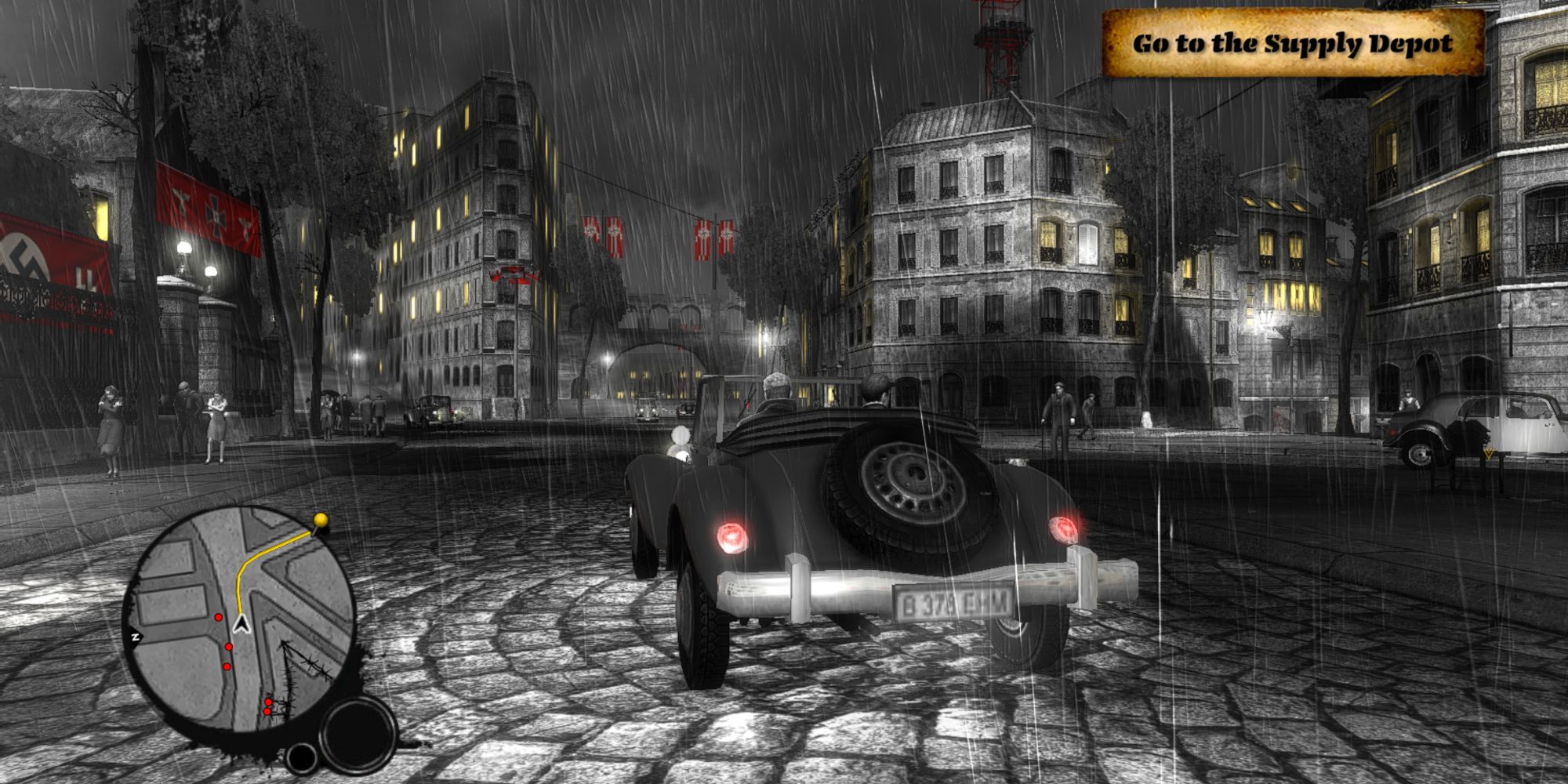 The Saboteur had gorgeous art and sound design