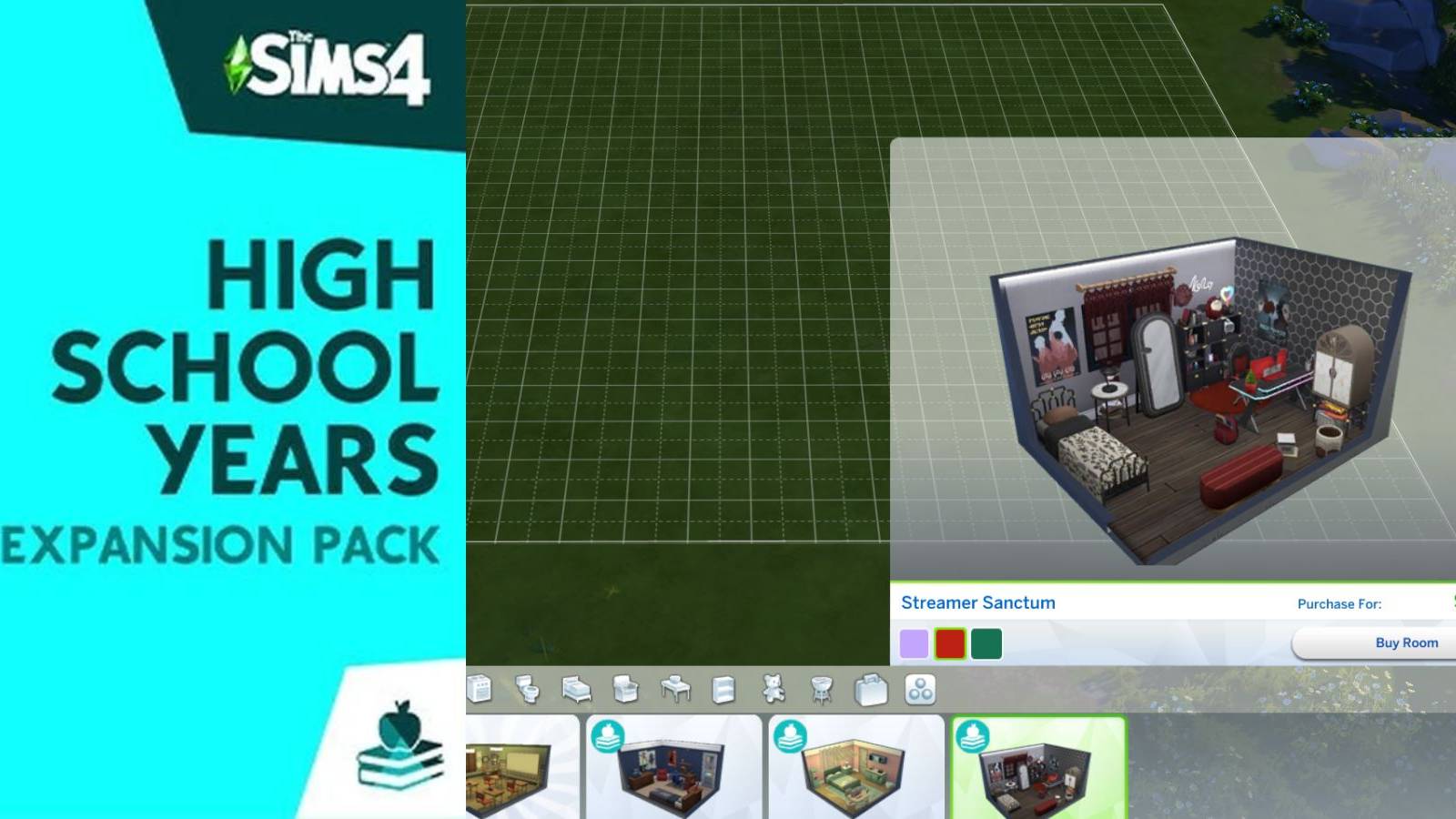 The Sims 4: High School Years Build and Buy Items