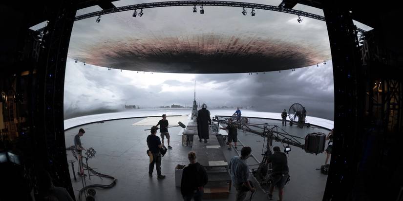 The Volume set of The Mandalorian