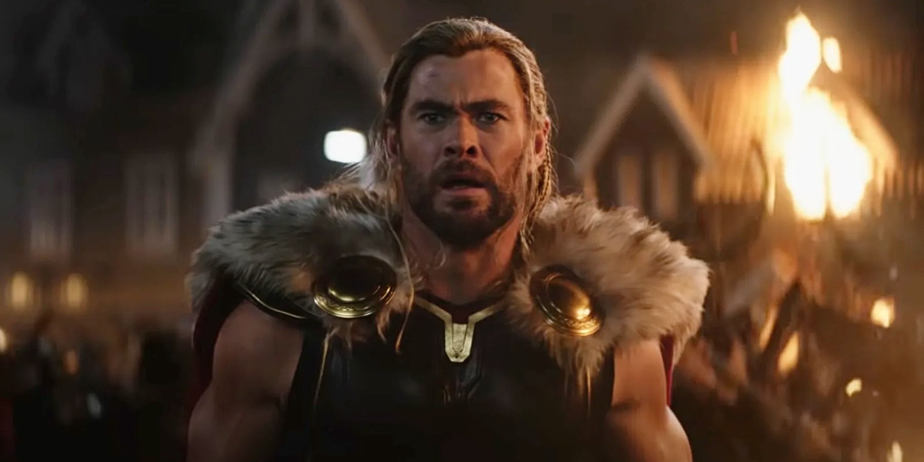 Chris Hemsworth as Thor surprised look