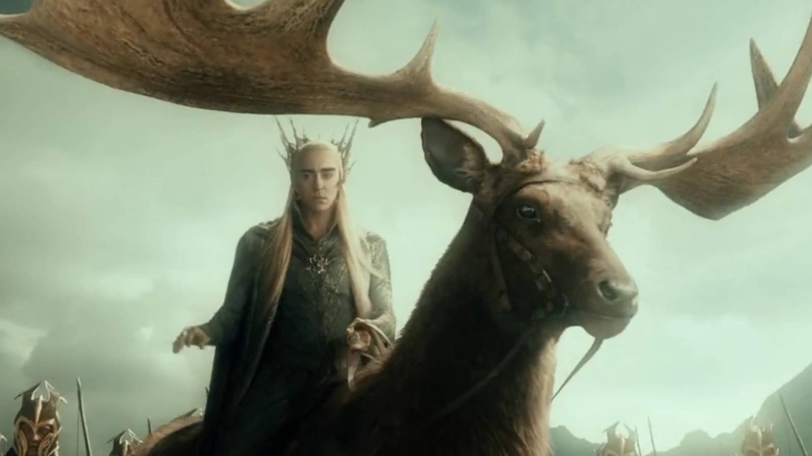 Thranduil and his elk