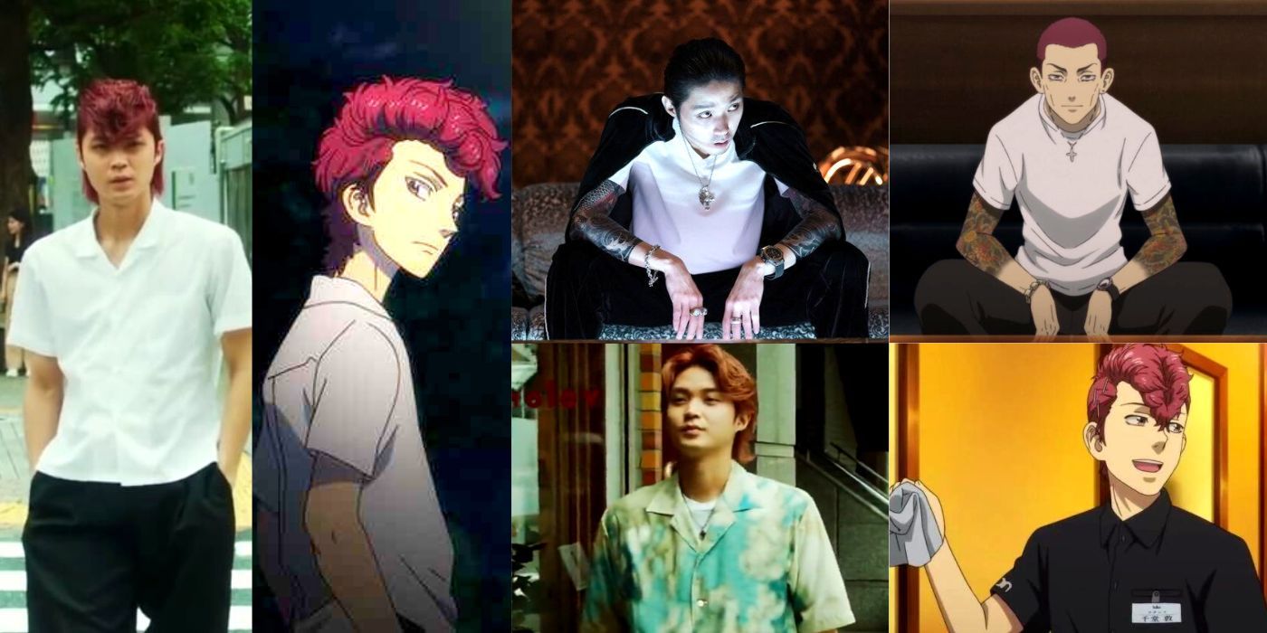 Tokyo Revengers Akkun Atsushi Sendo Live Action Comparison