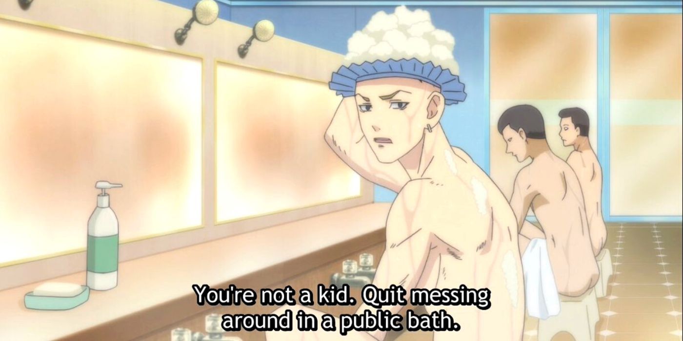 Tokyo Revengers Draken Bath Shampoo Guard