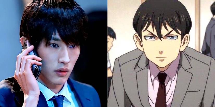 Tokyo Revengers Naoto Tachibana Live Action Comparison
