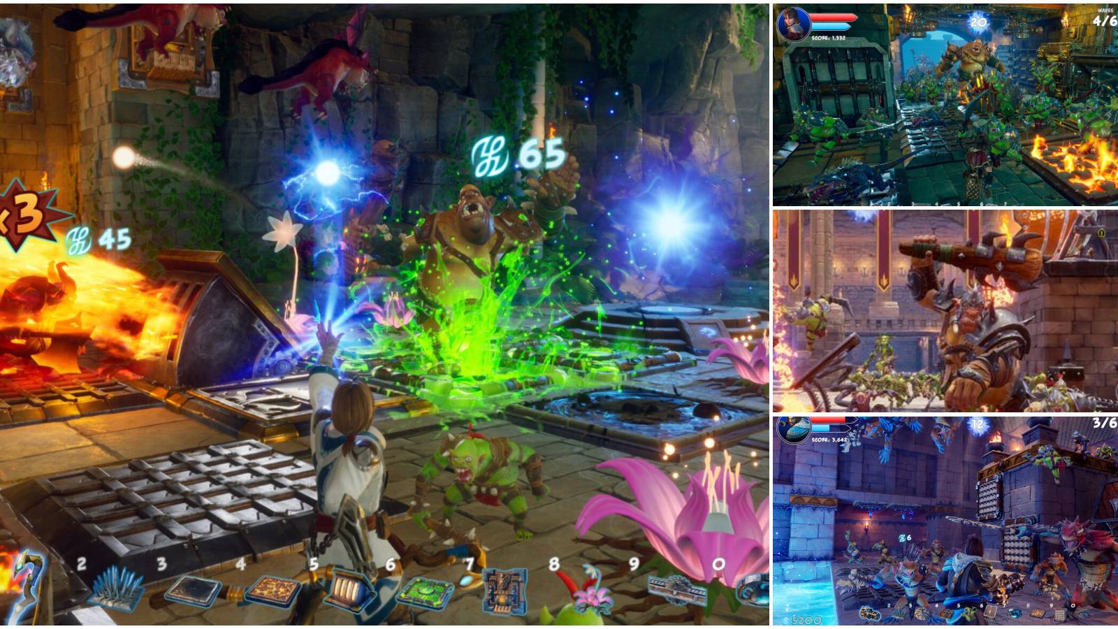 Various Traps in Orcs Must Die! 3