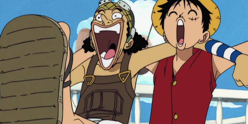 Luffy and Usopp