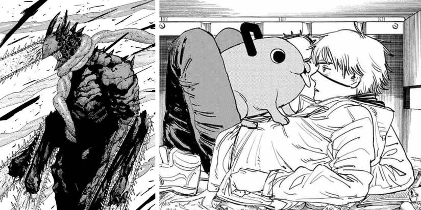 pochita chainsaw devil screenshot manga