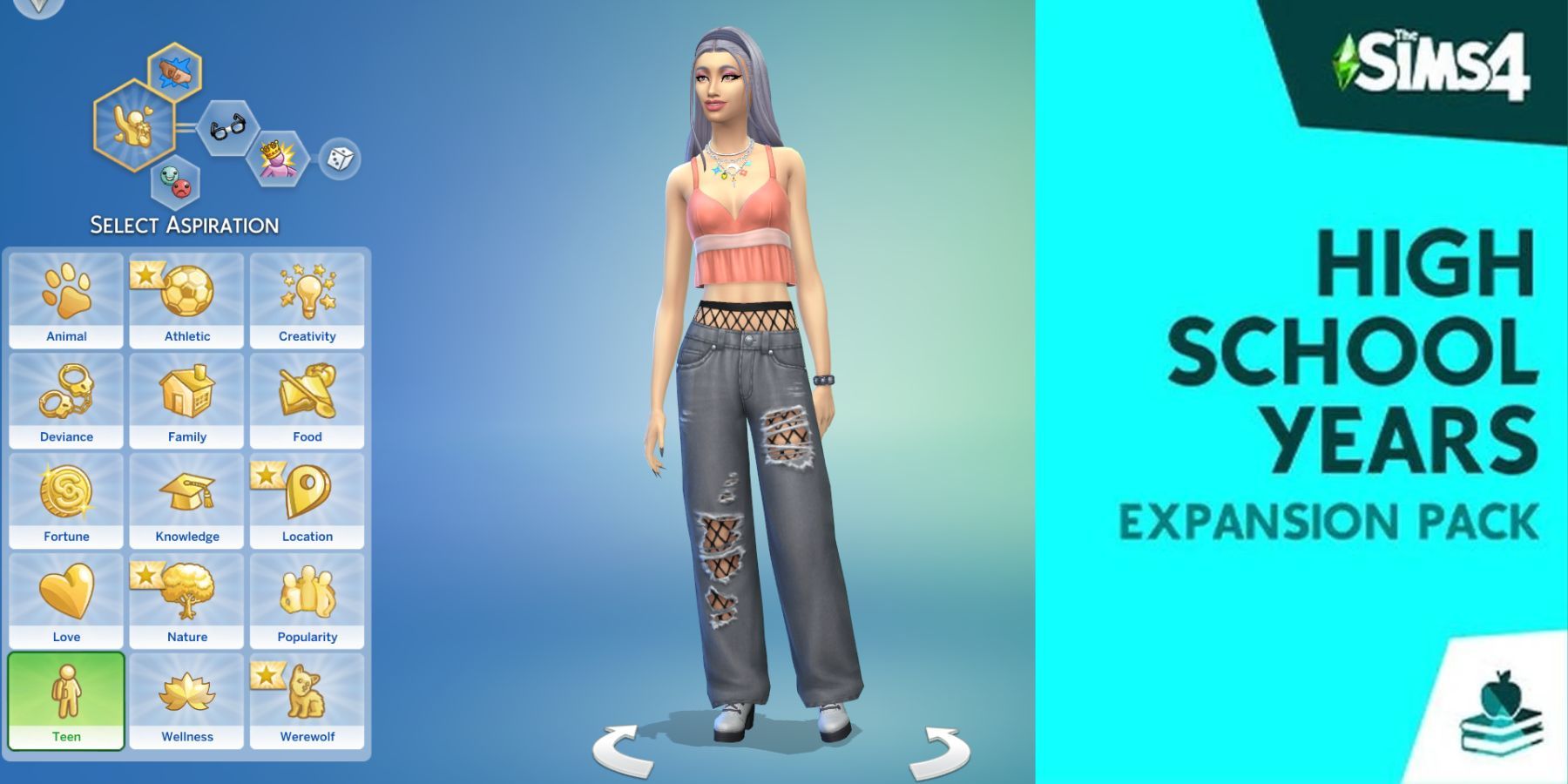 The Sims 4: High School Years Create A Sim