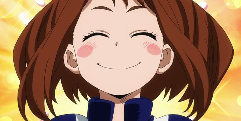 Uraraka smile