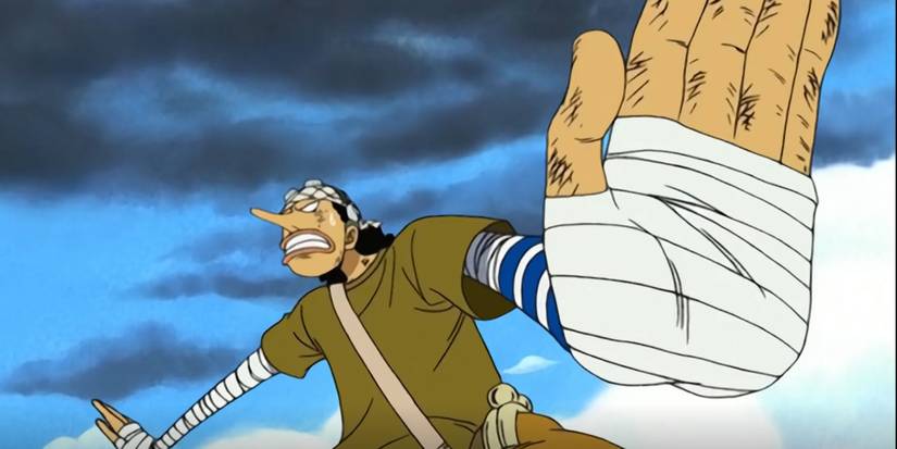 Usopp Spell against Enel