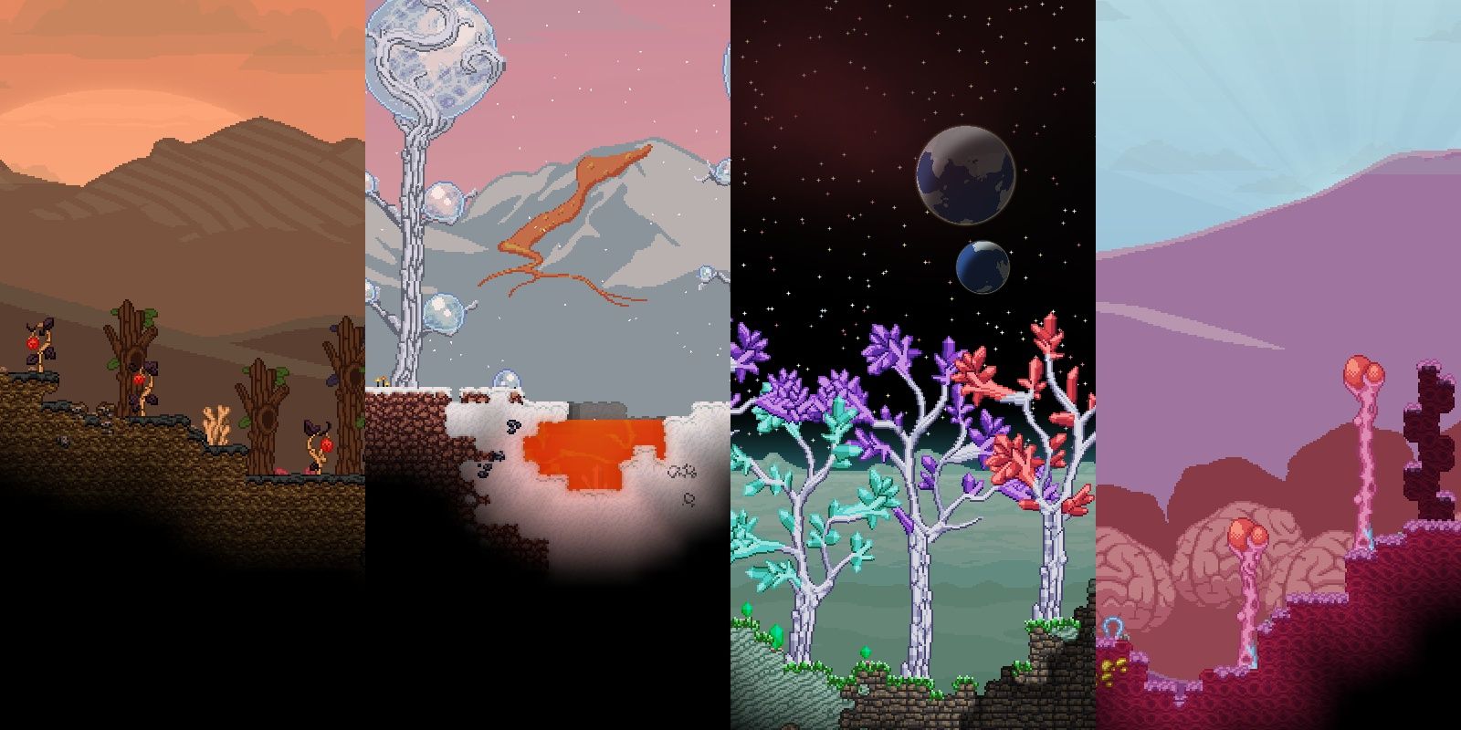 Variety is the spice of the Universe mod for Starbound