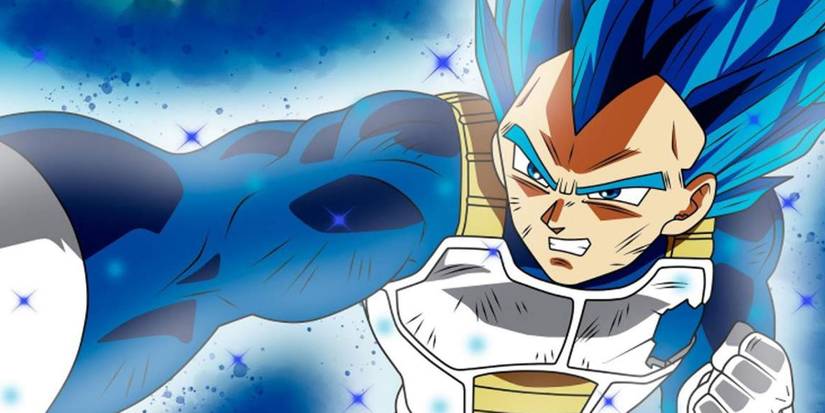 Vegeta's Pride allowing him to ascend Super Saiyan Blue