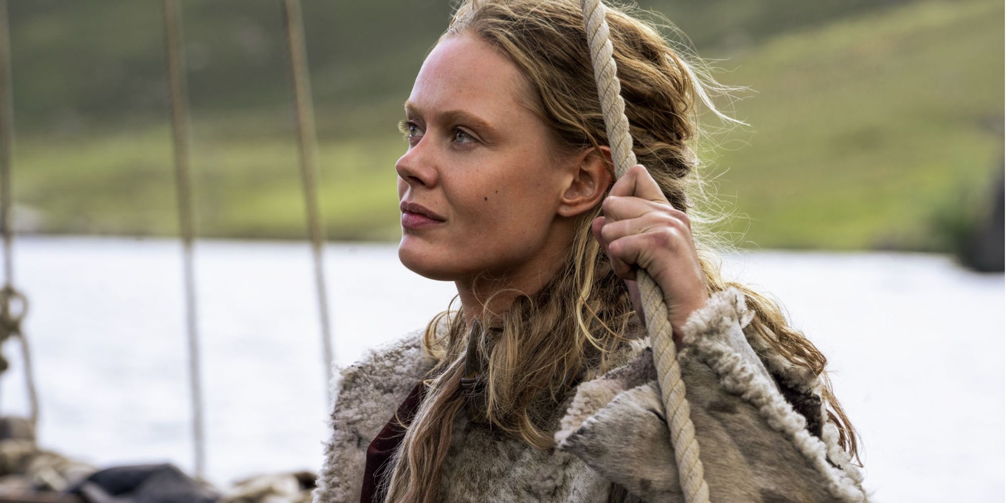 Vikings Valhalla Freydis Erriksdottir on a boat