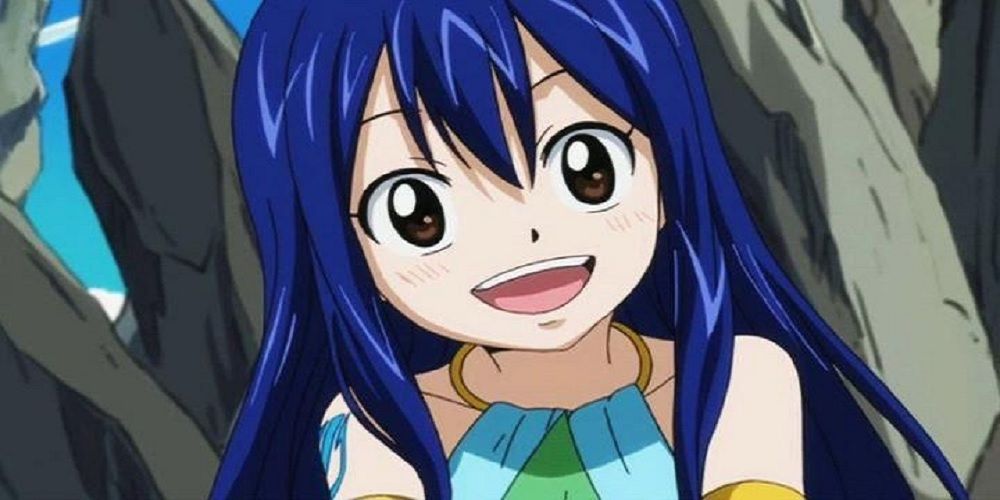 Wendy Marvell as she appears in the Fairy Tail anime