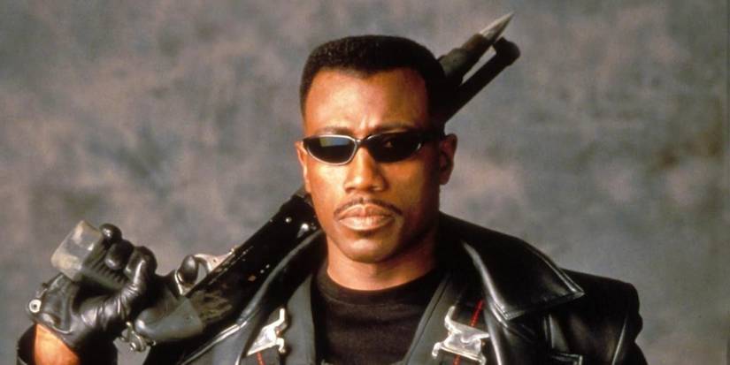 Wesley Snipes Blade with shotgun