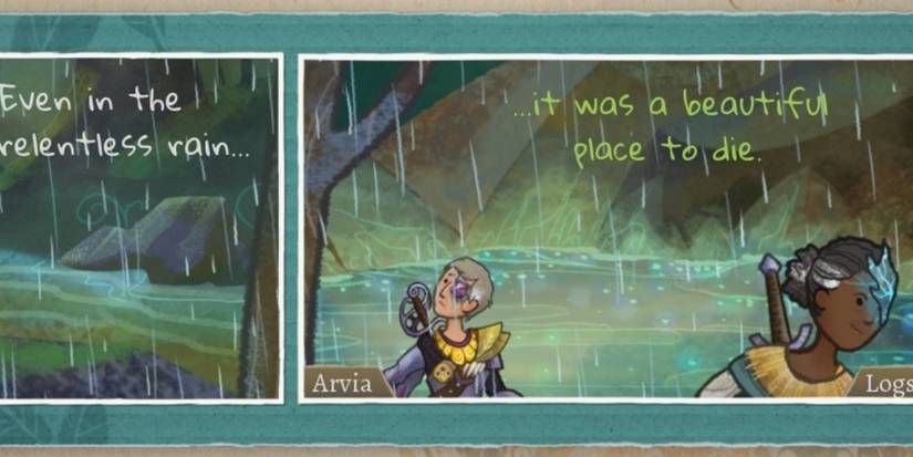 Wildermyth Brokenheart scene